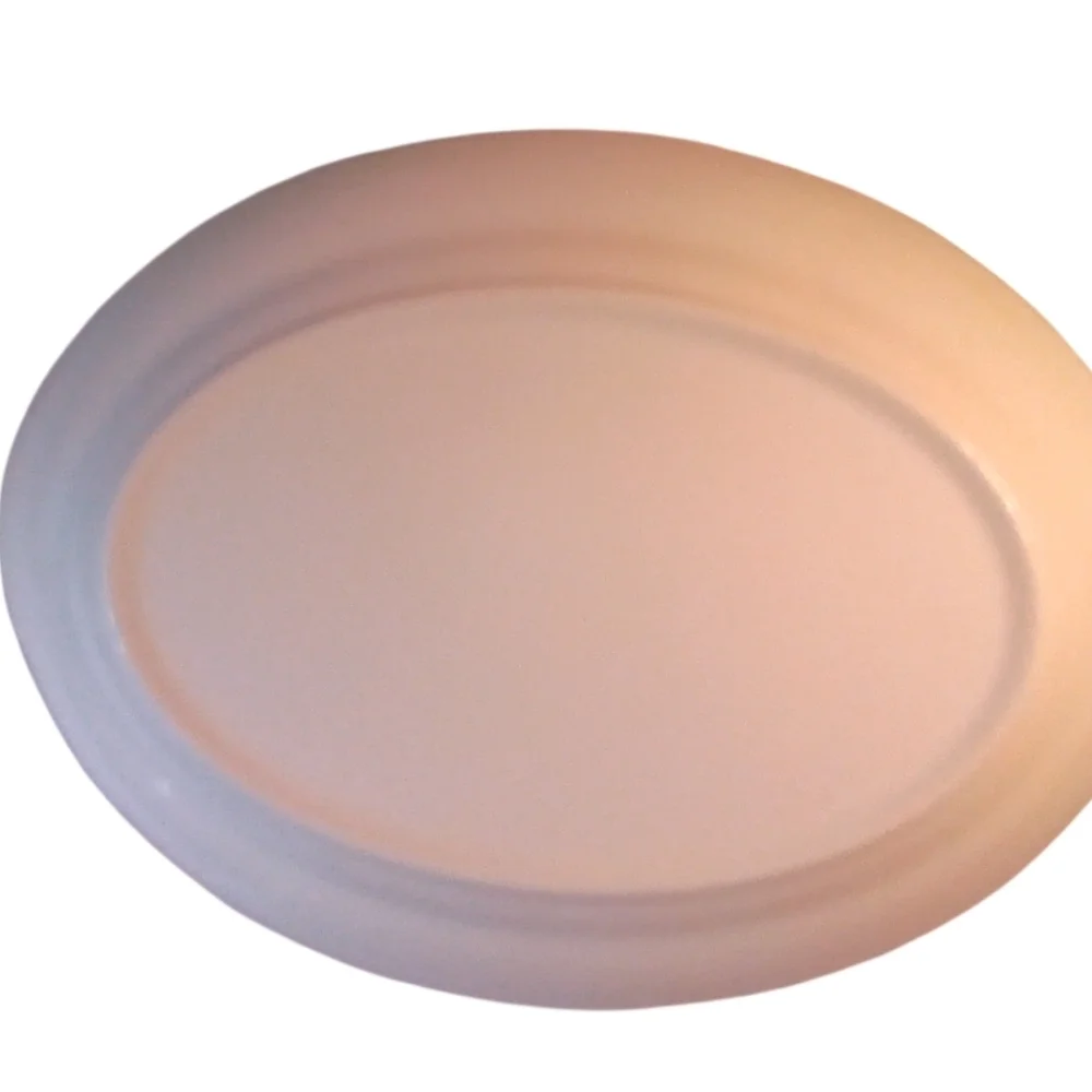 Vintage Floral Oval Serving Platter